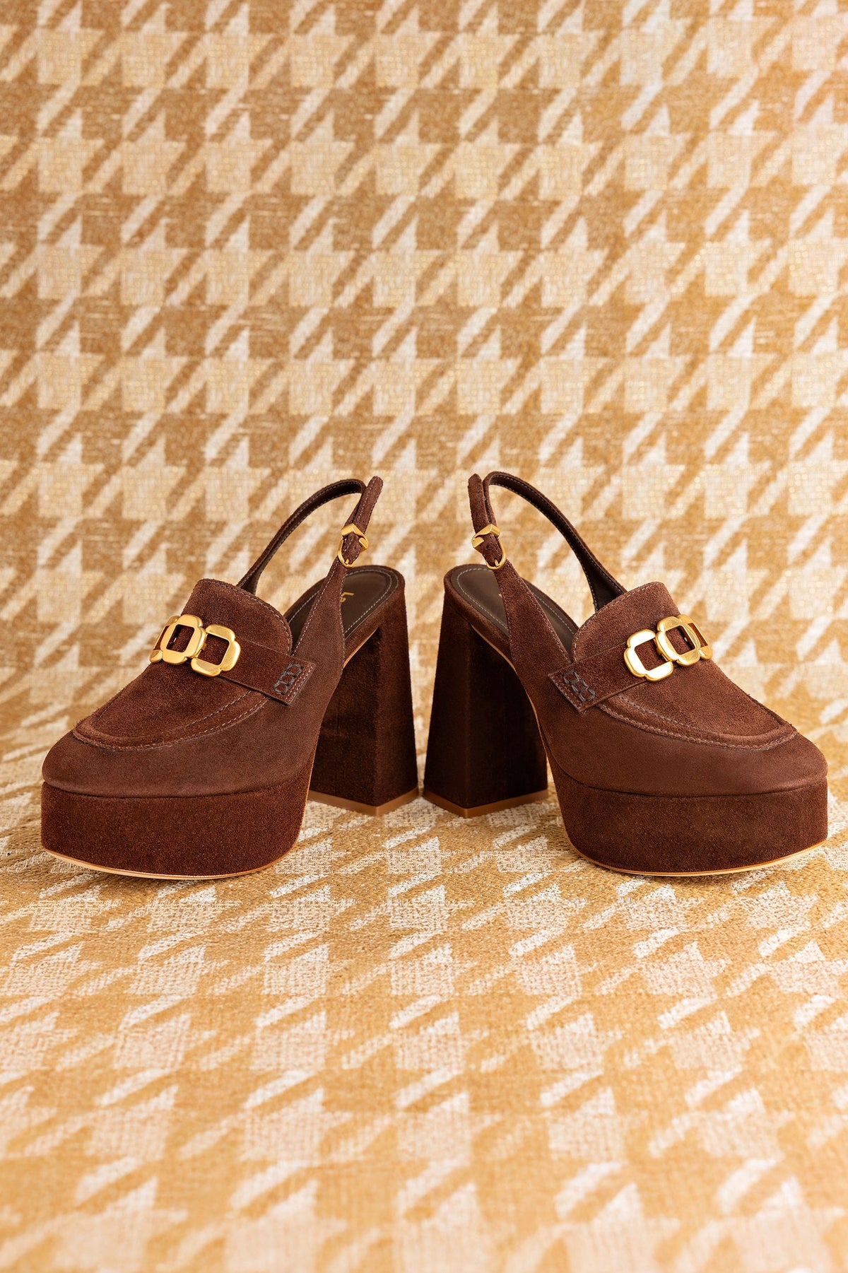 Harrington Loafer Hi In Brown Suede